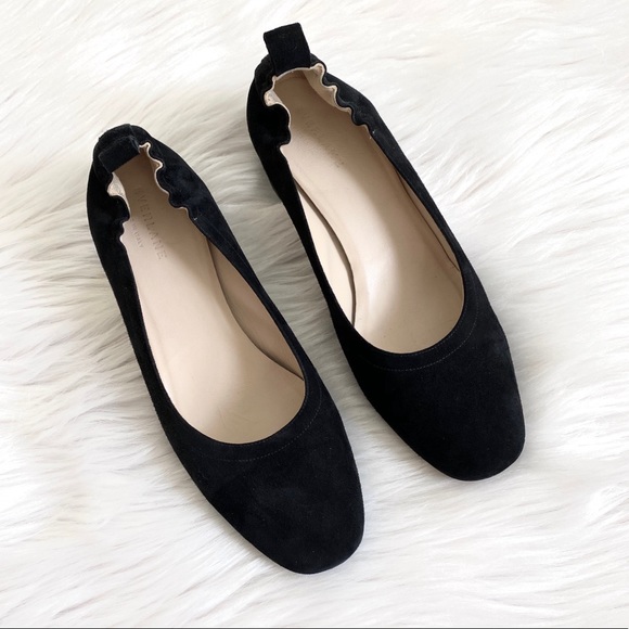 Everlane black suede day heel - Picture 6 of 8